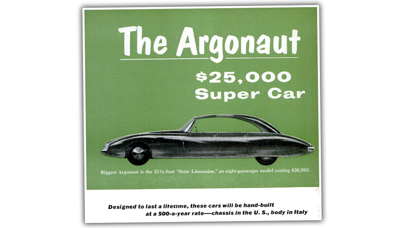 Illustration for article titled This Car Was Supposedly As Fast And Amazing As A Bugatti Veyron In 1959 For $36,000